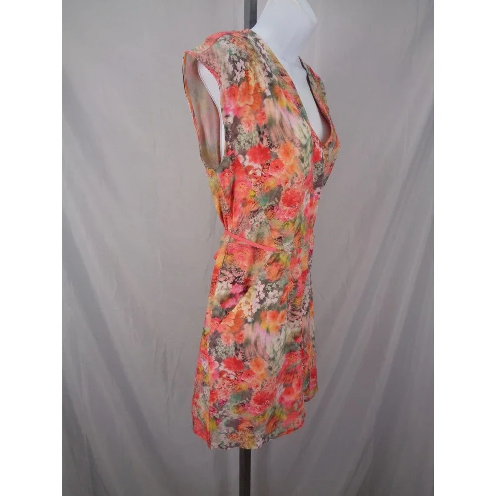 Athleta Floral Marlow Romper Renewed Bloom Pink Size Small - Picture 7 of 16